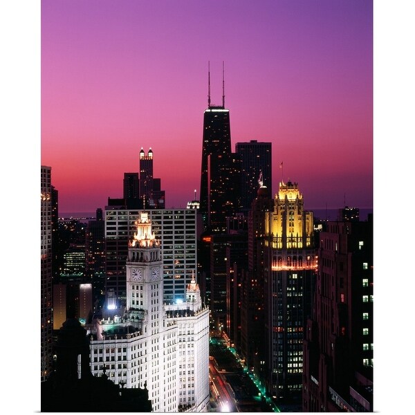 "Chicago, IL, USA" Poster Print