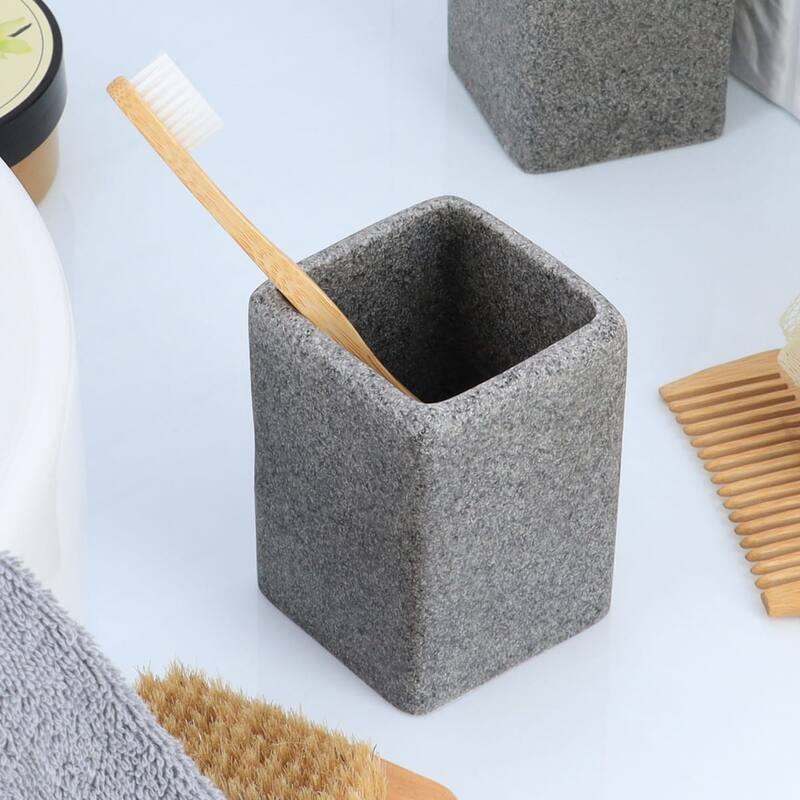 Granite Collection Bathroom Accessory Set-4 pieces