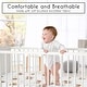 preview thumbnail 5 of 4, Sweet Jojo Designs Boho Highland Cow Boy, Girl, Gender Neutral 4pc Nursery Crib Bedding Set Taupe Plaid & Farm Animal, Farmhouse