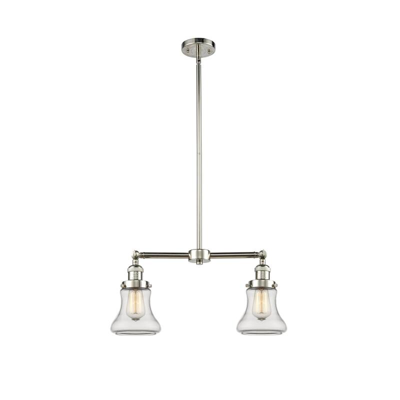 Innovations Lighting Bellmont 2 Light 21" Wide Linear Chandelier