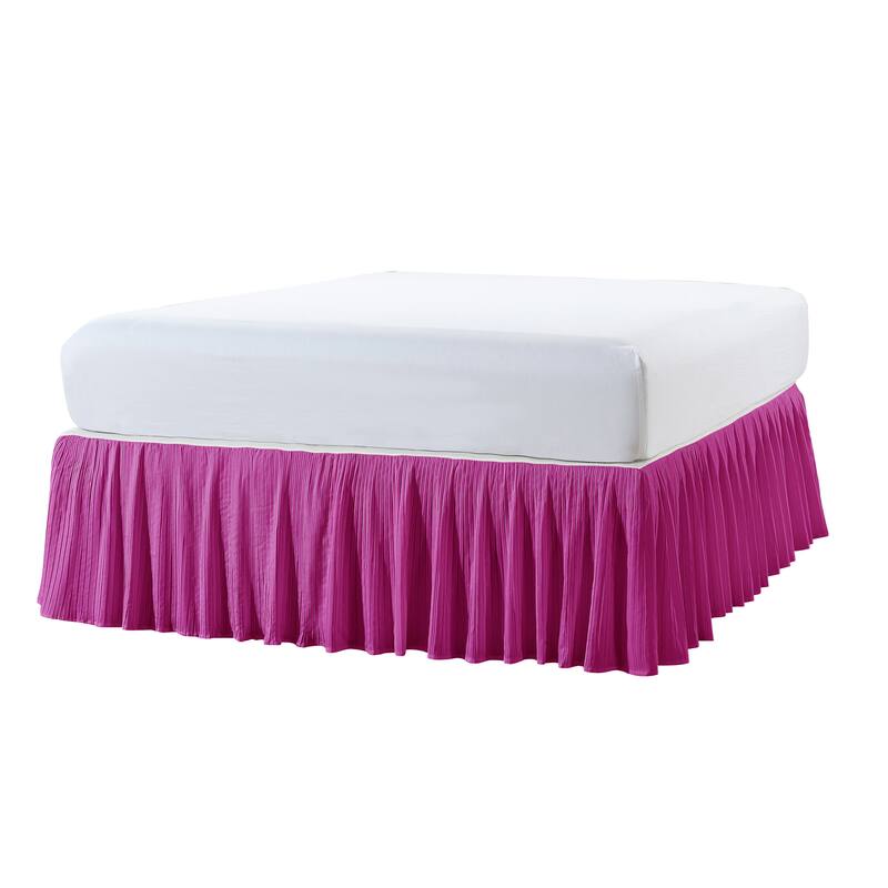Serenta Pleated Bedskirt 18" Drop