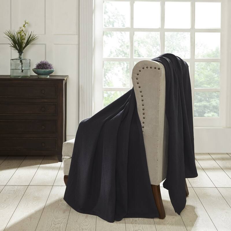 Superior Waffle Weave Honeycomb Knit Soft Cotton Blanket