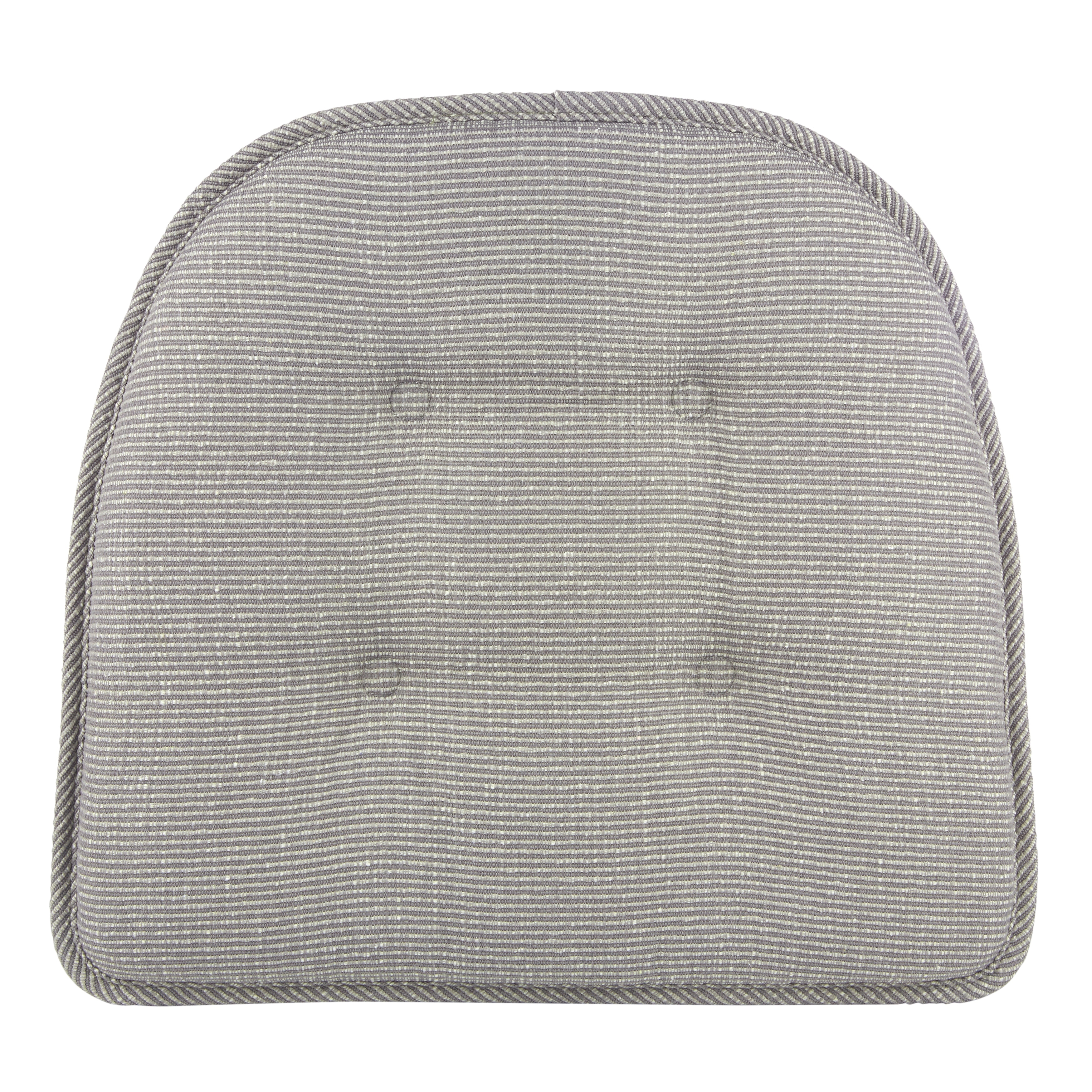 Klear Vu Saturn Tufted Dining Chair Cushion Set Set of 2 Wedge