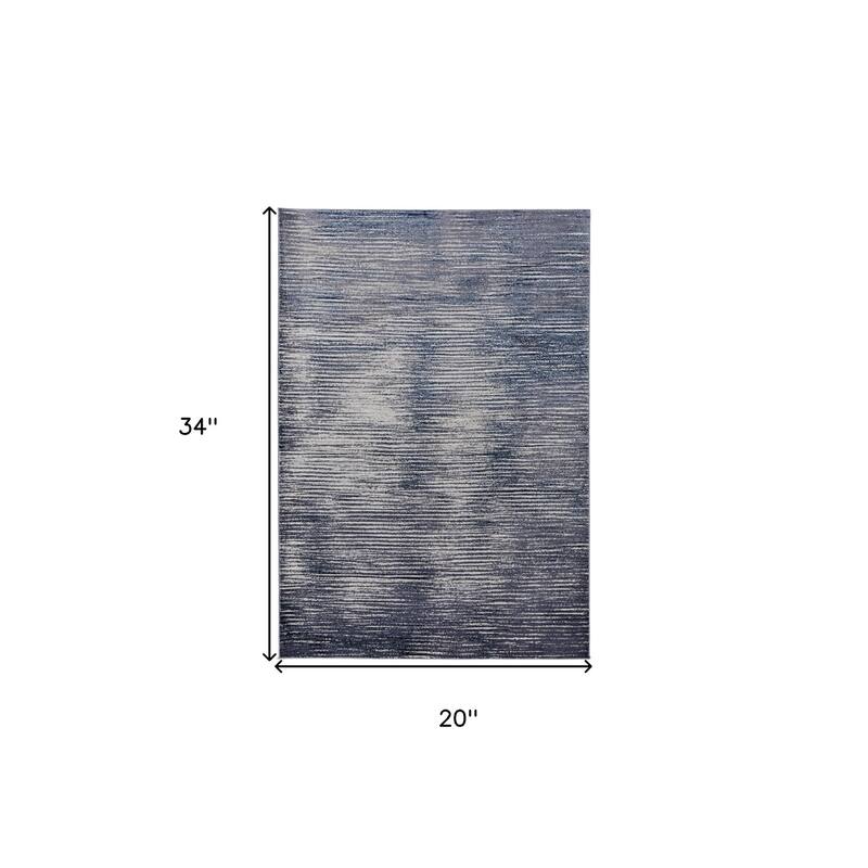 Sipal Power Loomed Distressed Traditional Stain Resistant Area Rug By HomeRoots - 34' X '20' X '0.39