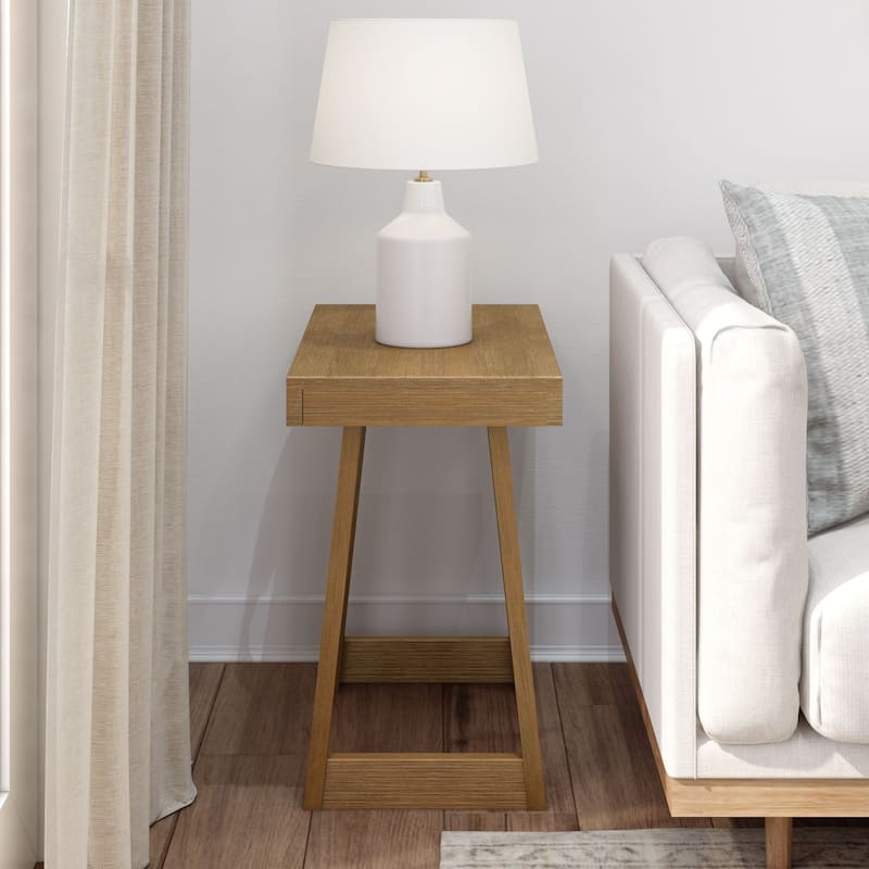 Plank and Beam Classic Rectangular Side Table - 25"