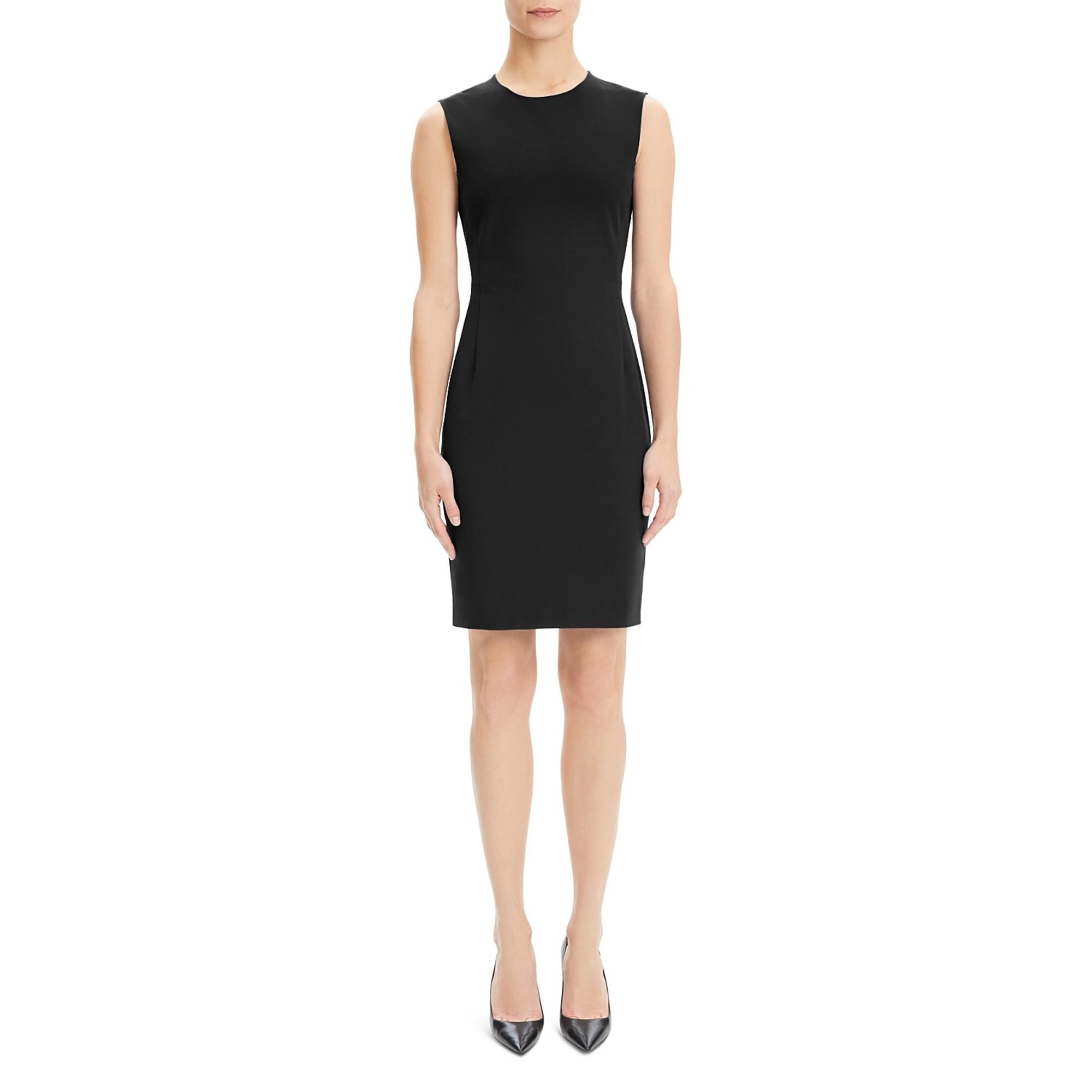 black dress office wear