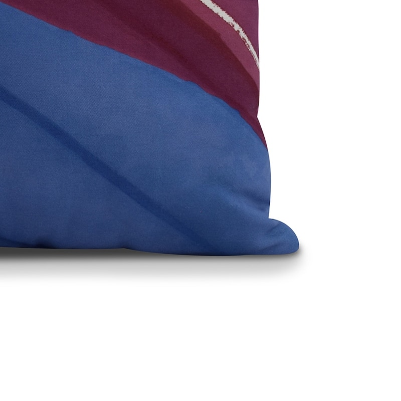 26 x 26 inch Boat Bow Left Geometric Print Pillow
