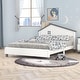 preview thumbnail 11 of 52, Platform bed with house shaped headboard