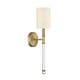 preview thumbnail 9 of 13, Savoy House Fremont Single Light Wall Sconce