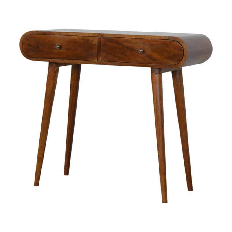 Modern Style Console Table Wood Table Top,Leisure Coffee Table With Storage Space