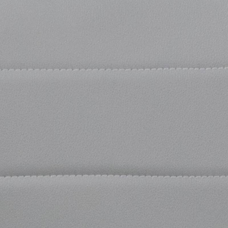 2 Pack Vinyl Adjustable Height Barstool with Rolled Seat and Chrome Base