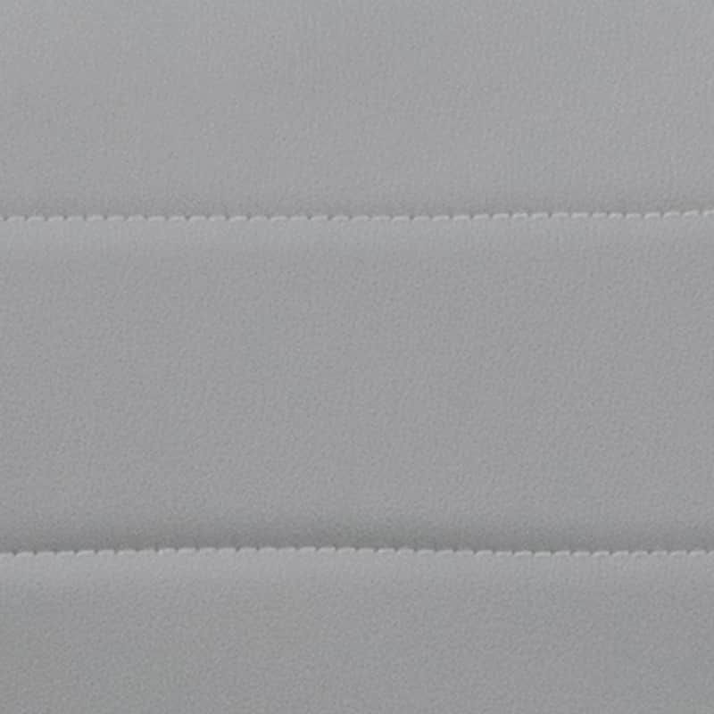 Vinyl Adjustable Height Barstool - 16.25"W x 19.5"D x 36.75" - 44.75"H