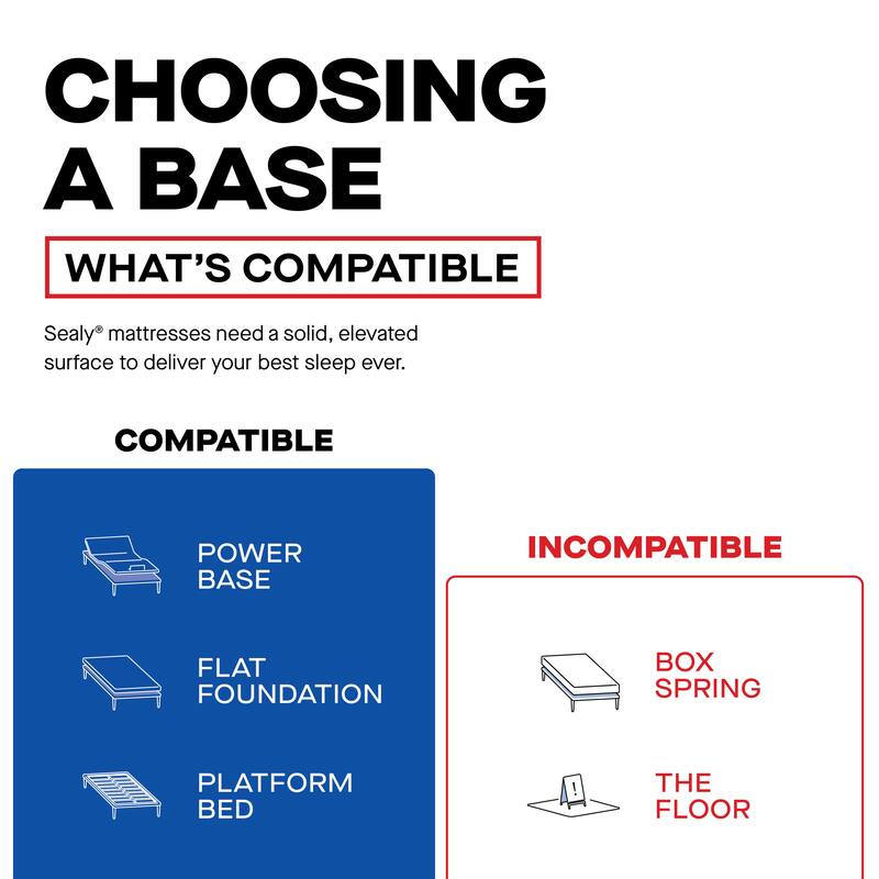 Sealy Posturepedic® Plus Glenshaw 13" Medium Tight Top Hybrid Mattress