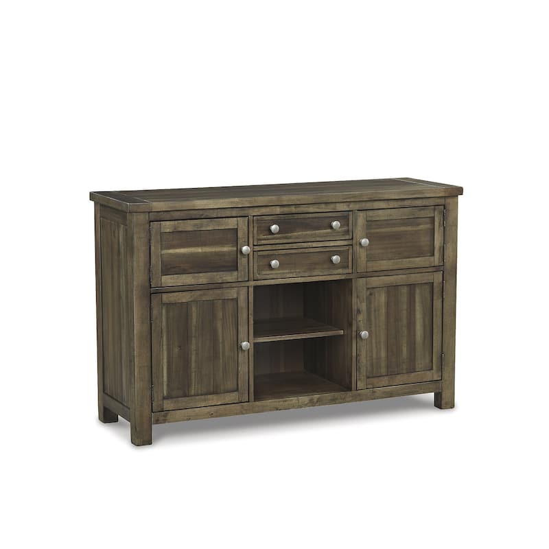 Signature Design by Ashley Mykolaiv Grey-brown Dining Room Server