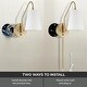 preview thumbnail 14 of 13, Hunter Valley Park 1-Light Wall Sconce - Hallway, Bedroom, Bathroom - Contemporary, Transitional - Adjustable