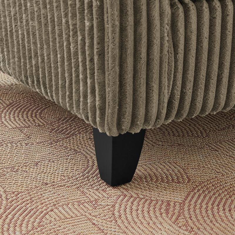 Lazy Sofa Chair, Comfortable Single-person Sofa Chair, with a Backrest and Soft seat Cushion, Having Armrests on Both Sides