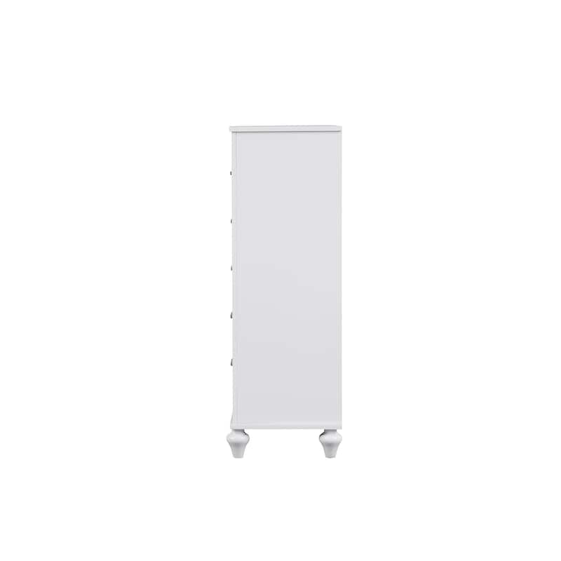 Livorno Gunmetal 5-Drawer 36 in. W Chest of Drawers