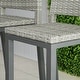 preview thumbnail 25 of 24, Plymouth Patio Aluminum 30-inch Outdoor Wicker Bar Stools (Set of 4) by Coruvs