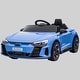 preview thumbnail 3 of 2, Kids Audi RS E-Tron GT 12V Ride-On Car, Electric Vehicle for Boys & Girls, 3.1 MPH, Remote Control, Music, Lights, Suspension Light Blue