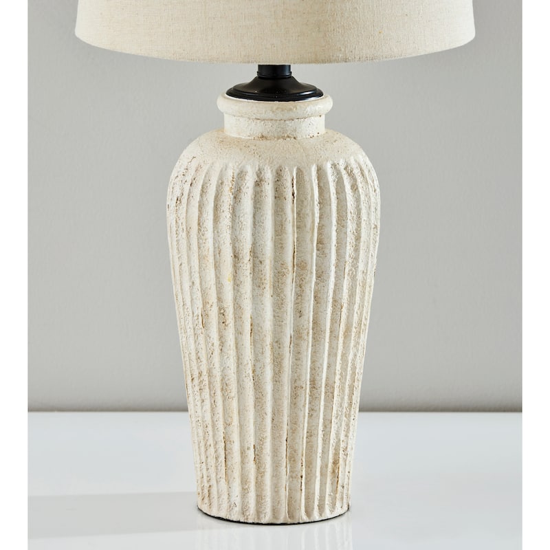 Callista Table Lamp- White Shade