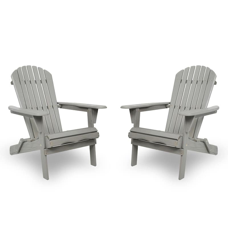 Wood Lounge Patio Chair Wooden Folding Embossed Adirondack Chair Set of 2 Solid Cedar Wood Lounge Patio Chair with Wood Grain