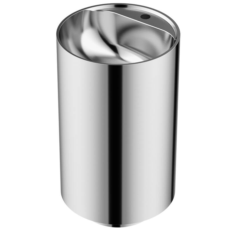 Karran USA CCP400 Cinox 16-1/2" Circular Stainless Steel Pedestal - Stainless Steel