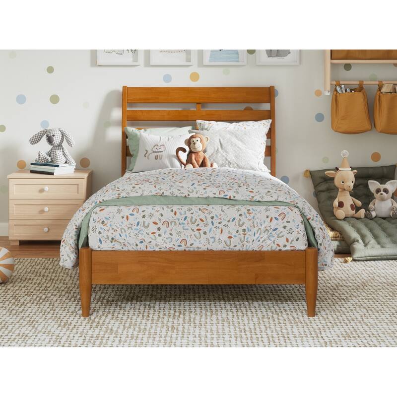 Savannah Solid Wood Low Profile Platform Bed