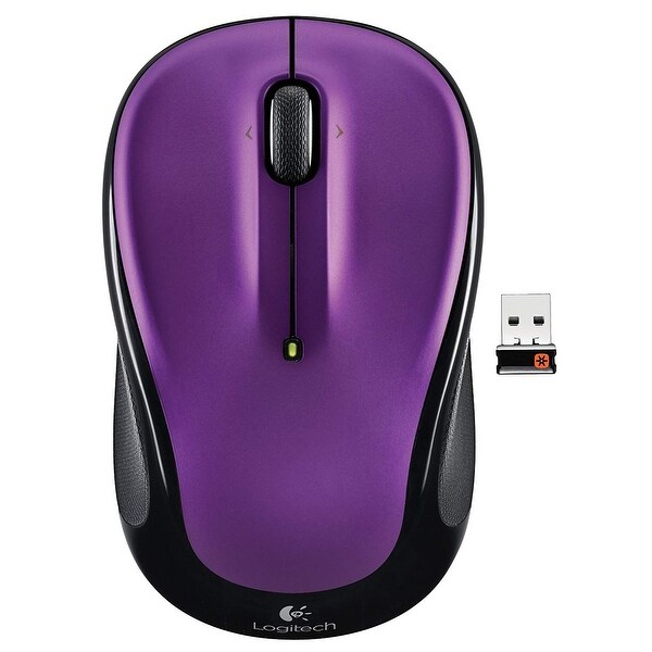 Logitech M325 Violet Wireless Mouse Designed for web scrolling