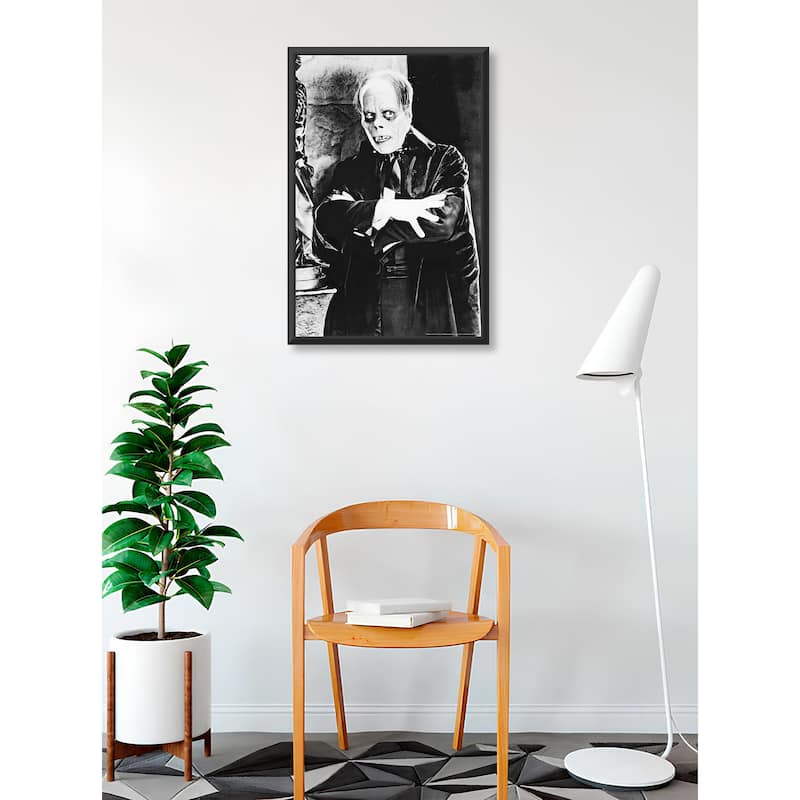Phantom of the Opera - Lon Chaney Framed Art Poster - 24 x 36 Inch