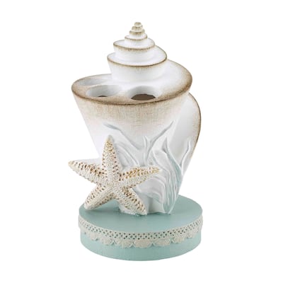 Avanti Linens Farmhouse Shell Toothbrush Holder - White - Toothbrush Holder