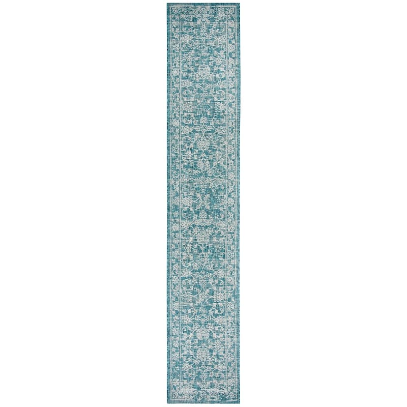 SAFAVIEH Courtyard Aquata Indoor/ Outdoor Waterproof Patio Backyard Rug
