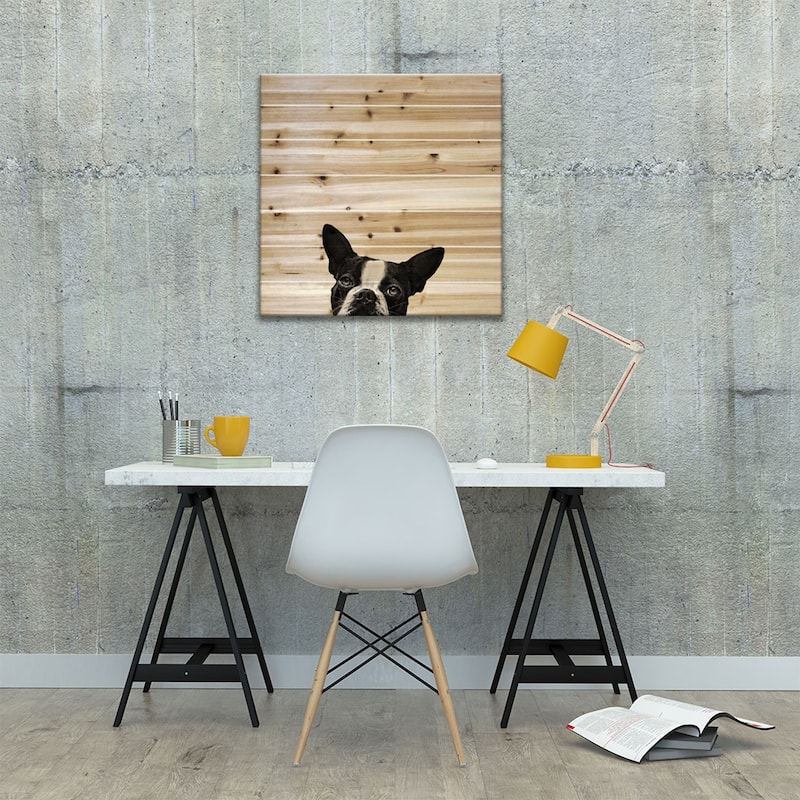Loyalty Print On Wood by Jon Bertelli - Multi-Color