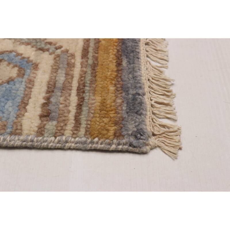 ECARPETGALLERY Hand-knotted Mystique Grey Wool Rug - 7' 10" x 10' 6"