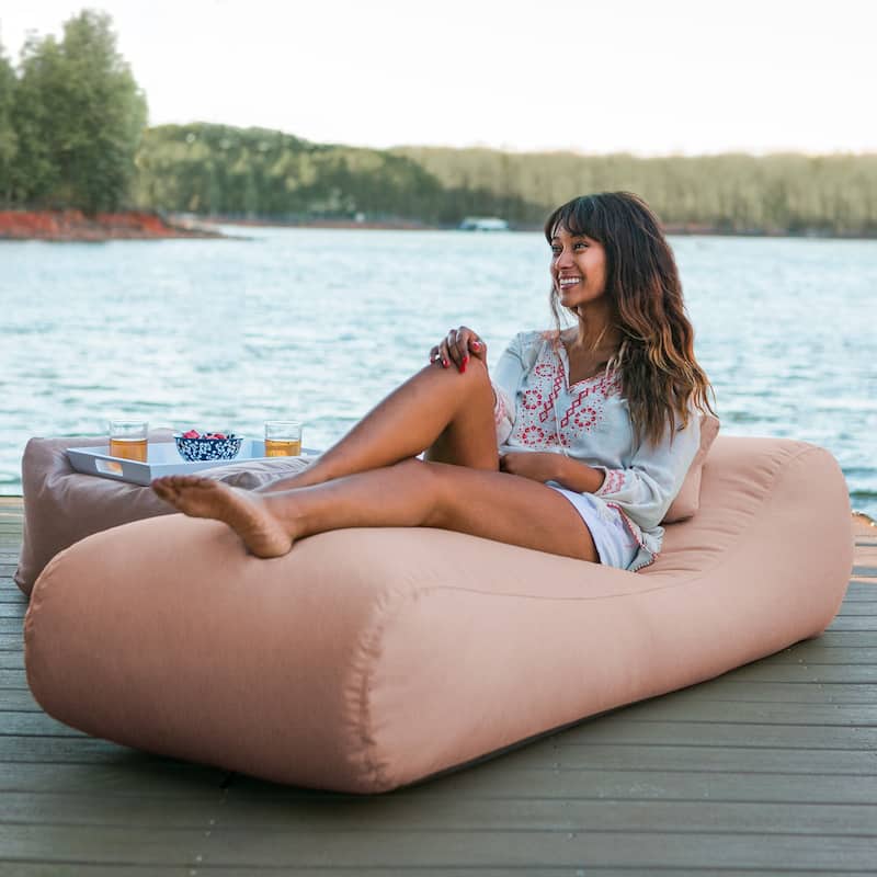 Jaxx Arlo Outdoor Bean Bag Lounge with Pillow