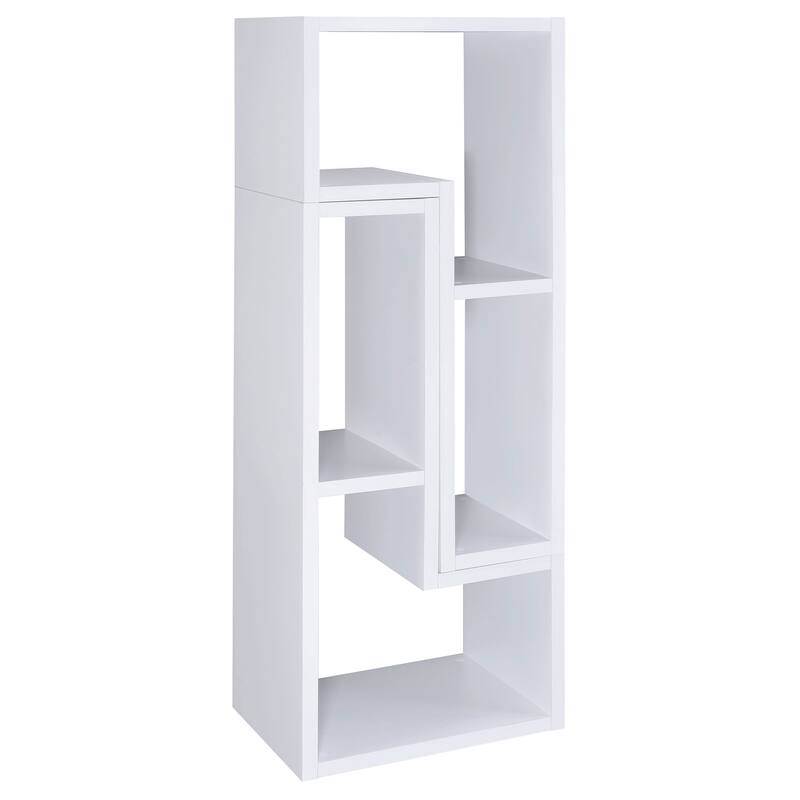 Velma Multipurpose TV Stand and Bookshelf Cappuccino - 47.25" x 15.25" x 22.00"