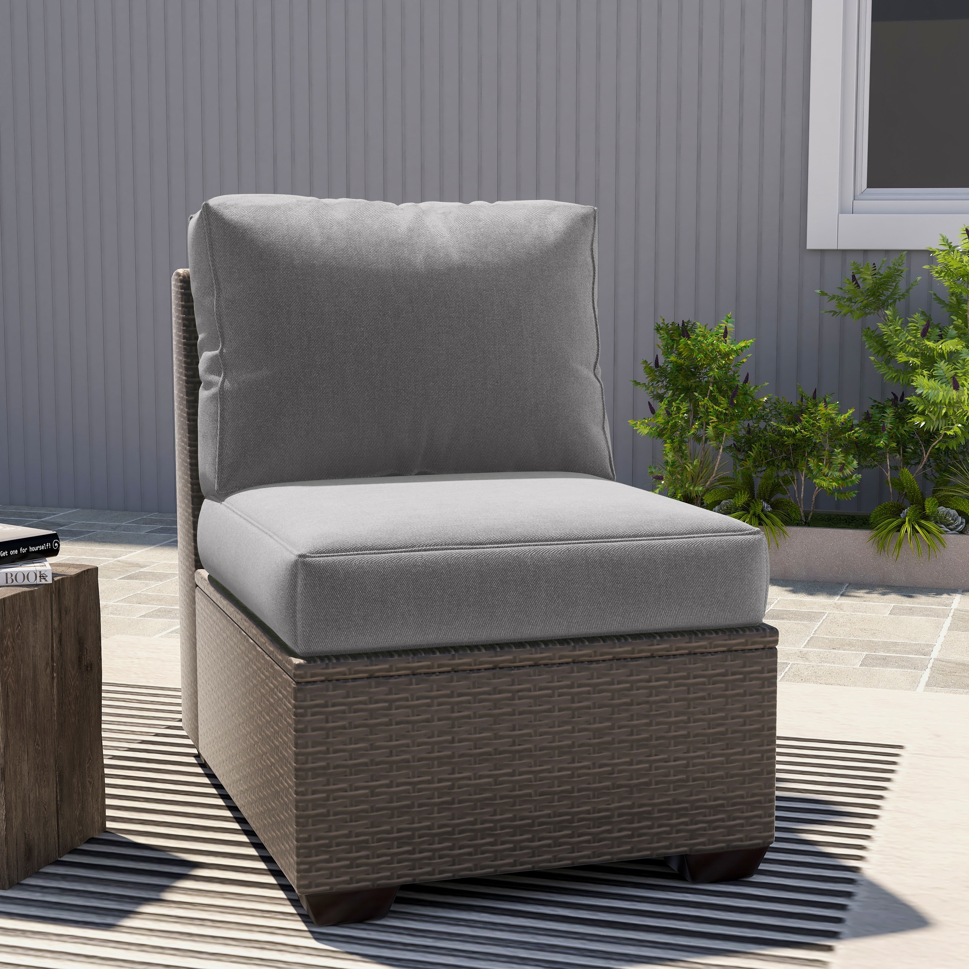 Outdoor Waterproof Rectangle Deep Seat Chair Cushion On Sale Bed Bath Beyond 40419199