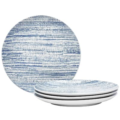 Noritake Colorwave Weave Set Of 4 Accent Plates, 8.25"