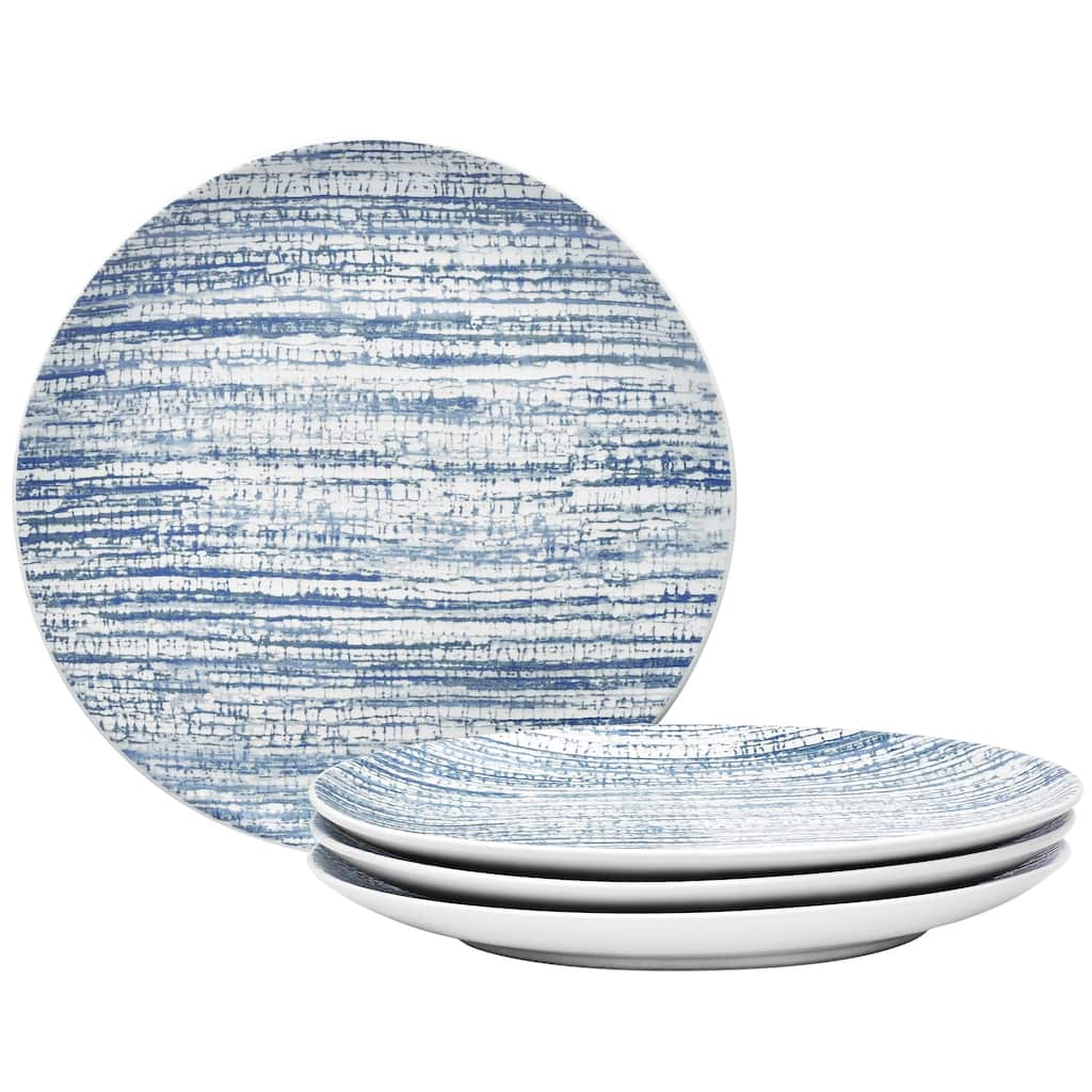 Noritake Colorwave Weave Set Of 4 Accent Plates, 8.25"