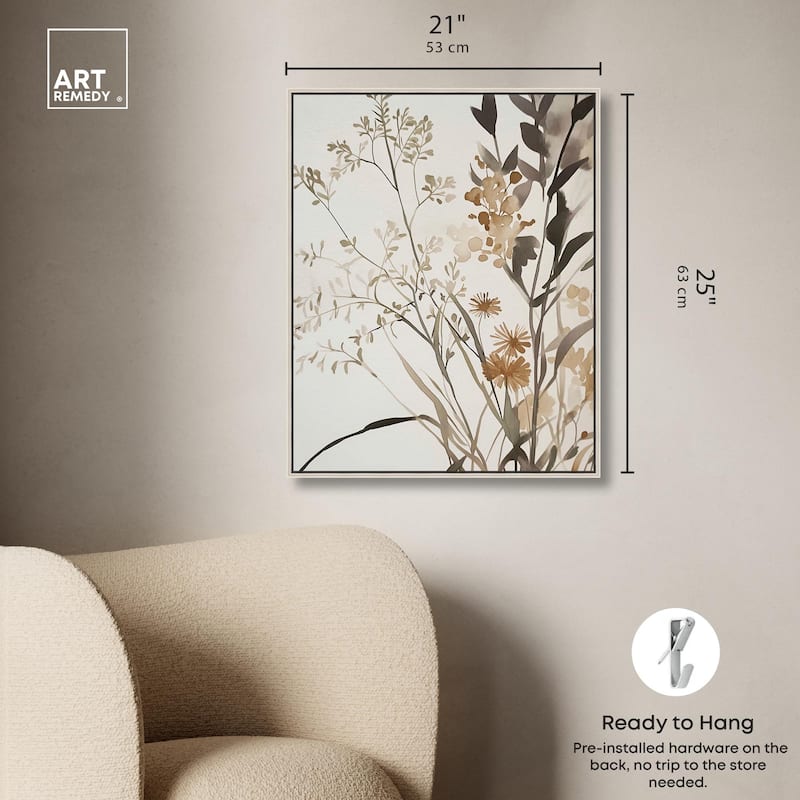 Meadow's Murmur I Canvas by Art Remedy