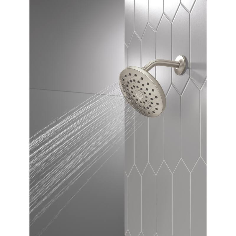 Delta 75104 PivotPro 1.75 GPM Single Function Raincan Shower Head with - Champagne Bronze