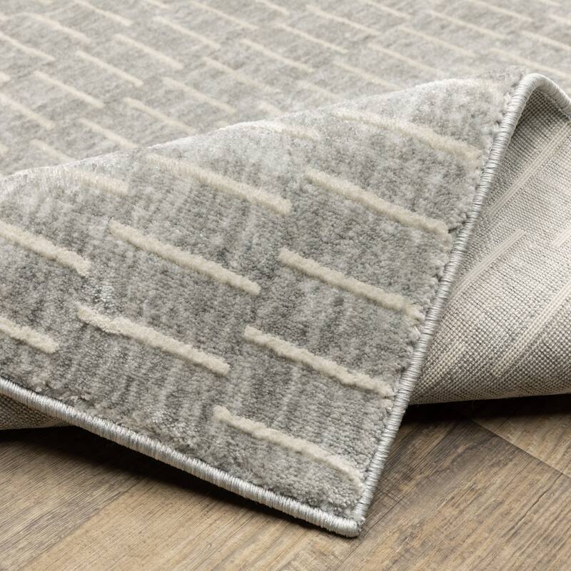 Style Haven Owen Modern Geometric Lines Area Rug