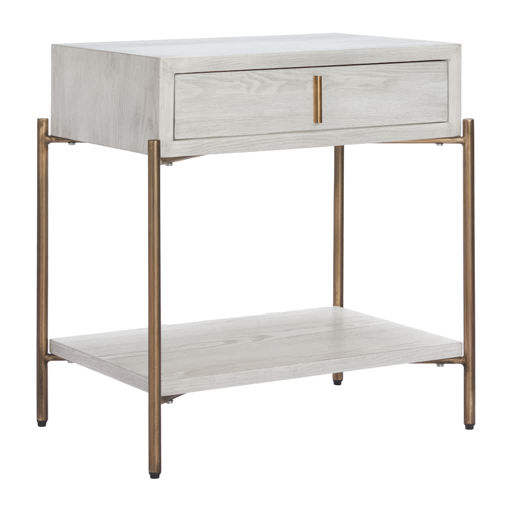 Yoru Side Table Oak White