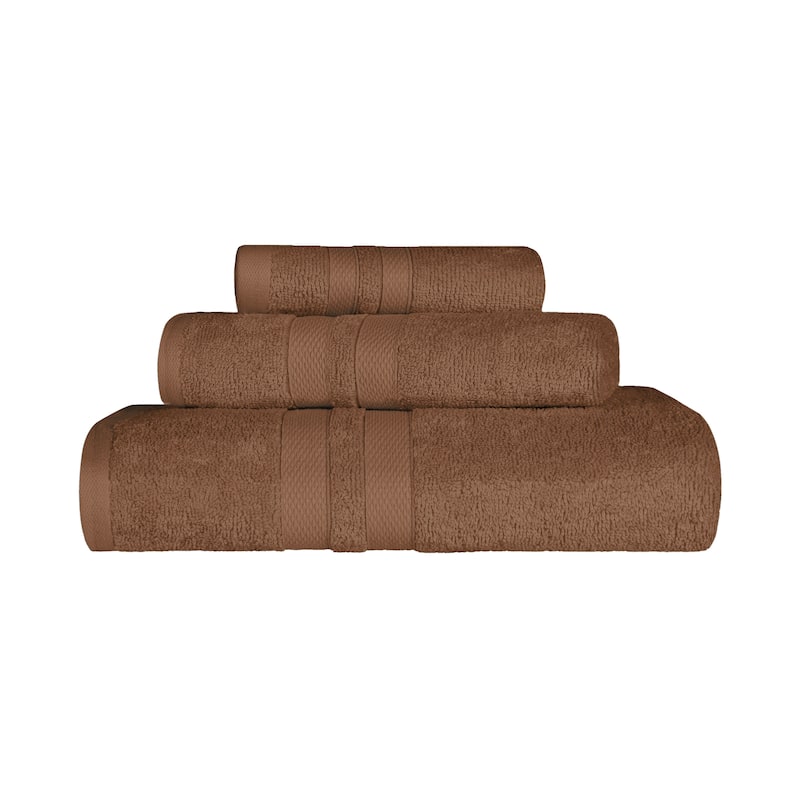 Cotton Quick-Drying 3 Piece Highly Absorbent Towel Set by Superior