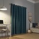 preview thumbnail 53 of 74, Sun Zero Cameron Thermal Insulated Total Blackout Grommet Curtain Panel, Single Panel