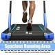 preview thumbnail 5 of 24, 2-in-1 Folding Treadmill with RC Bluetooth Speaker LED Display - 49" x 27" x 42" (L x W x H)