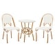 preview thumbnail 25 of 26, SAFAVIEH Outdoor Living California 3 Piece Bistro Set