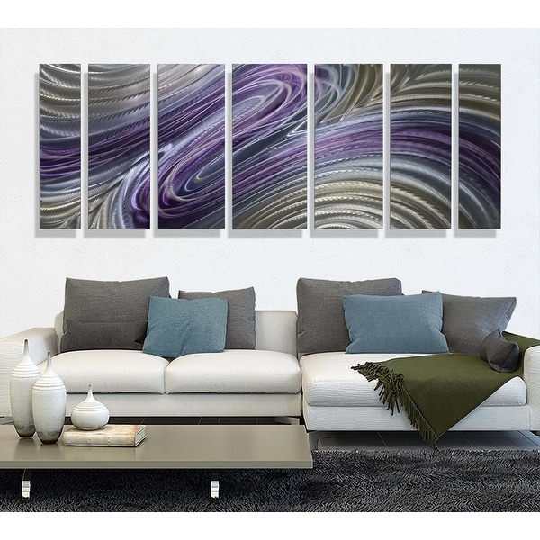 【B2パネル】『稲と菖蒲と四十雀』Impact Ver. Statements2000 3D Metal Wall Art Panels Painting Abstract