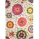 preview thumbnail 15 of 19, SAFAVIEH Monaco Kyeong Boho Rug 6' x 8' - Ivory/Multi - Rectangle