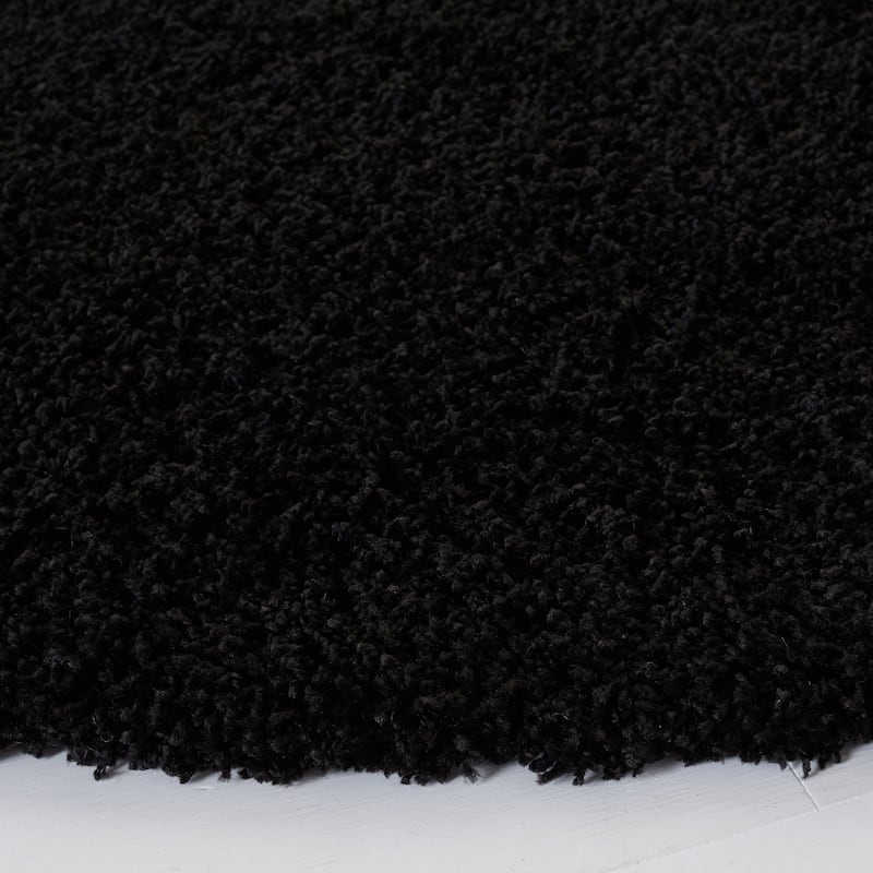 SAFAVIEH Laguna Shag Verdiana Solid Color 2-inch Thick Rug.