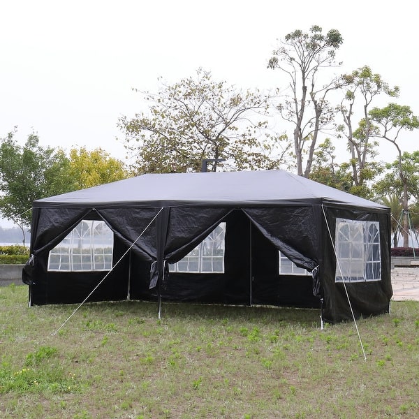 10'x20' Outdoor Waterproof Party Tent with 6 Removable Sidewalls - N/A